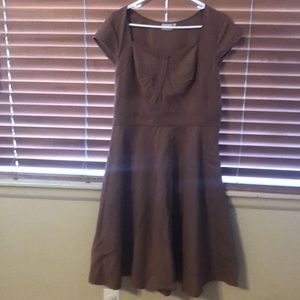 eshakti Dresses - Camel a line gorgeous dress eshakti Dresses - Camel a line gorgeous dress
